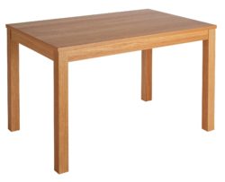 Collection Clifton Oak Veneer 4 Seater Dining Table